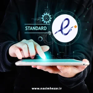 تصویر گرافیکی اینماد و استاندارد بودن کسب و کار در پلتفرم دیجیتال