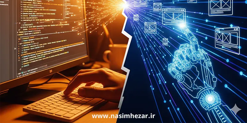Website design with artificial intelligence or humans?